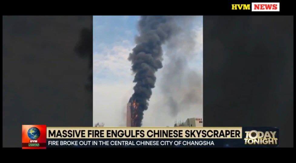 skyscraper fire