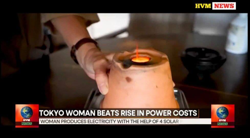 japan women generates electricity