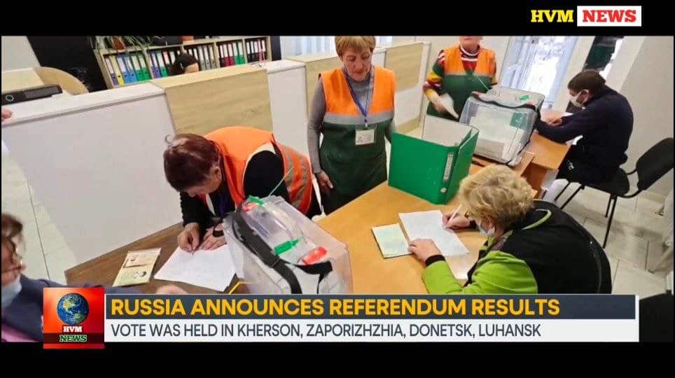 RUSSIN ANNOUNCES REFERENDUM RESULTS