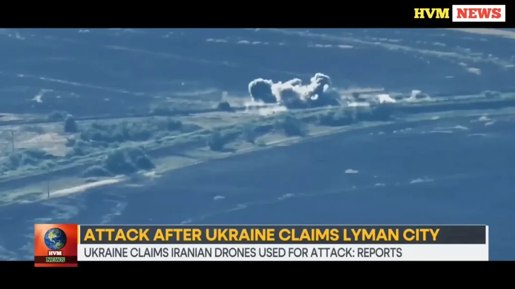 ATTACK AFTER UKRAINE CLAIMS LYMAN CITY