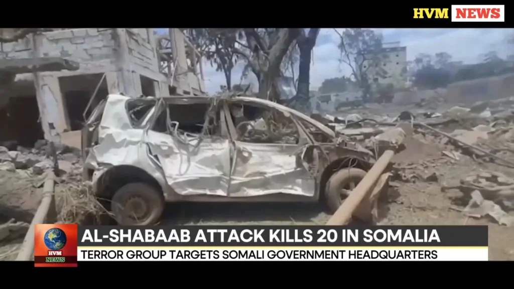 AL-SHABAAB ATTACK KILLS 20 IN SOMALIA