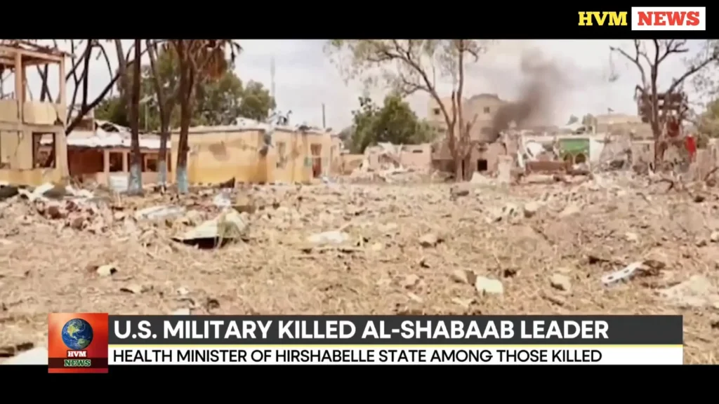 U.S. MILITARY KILLED AL-SHABAAB LEADER