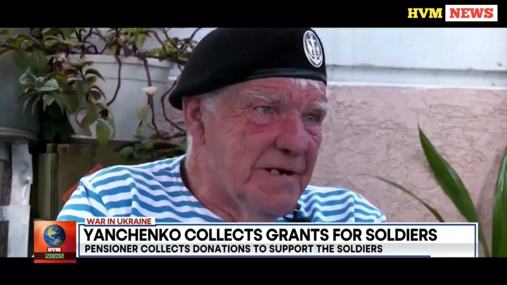 YANCHENKO COLLECTS GRANTS FOR SOLDIERS