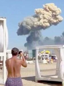 Massive Drone Attack In CRIMEA