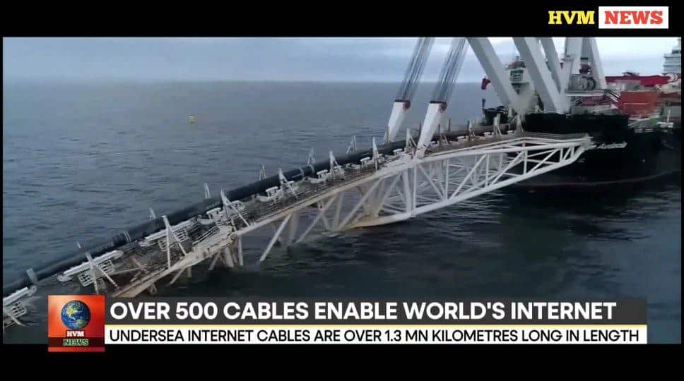 OVER 500 CABLES ENABLE WORLD'S INTERNET