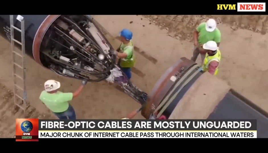 FIBER-OPTIC CABLES ARE MOSTLY UNGUARDED