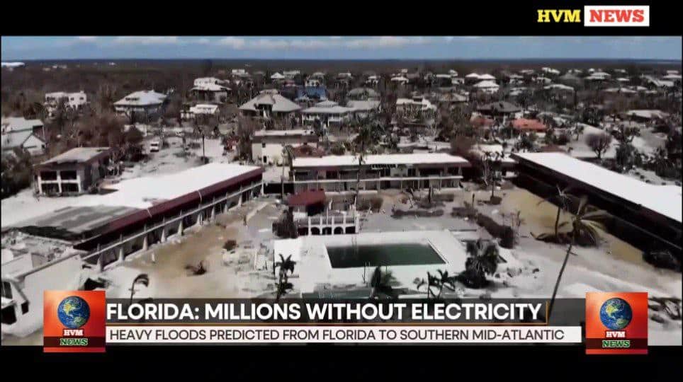 FLORIDA: MILLIONS WITHOUT ELECTRICITY