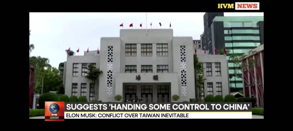 SUGGESTS 'HANDING SOME CONTROL TO CHINA'