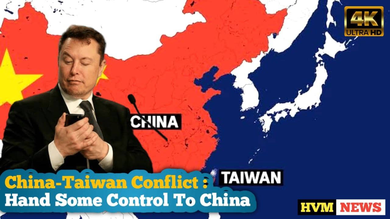 China-Taiwan Conflict: Hand Some Control To China