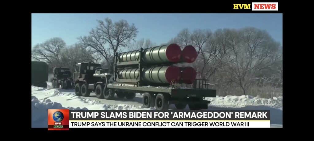 Trump Slams Biden for 'Armageddon' Remark