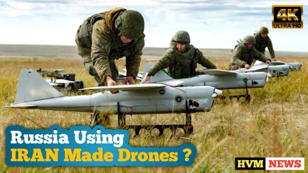Russia Using IRAN Made Drones?