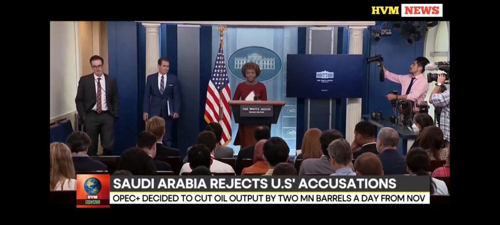 SAUDI ARABIA REJECTS U.S' ACCUSATIONS