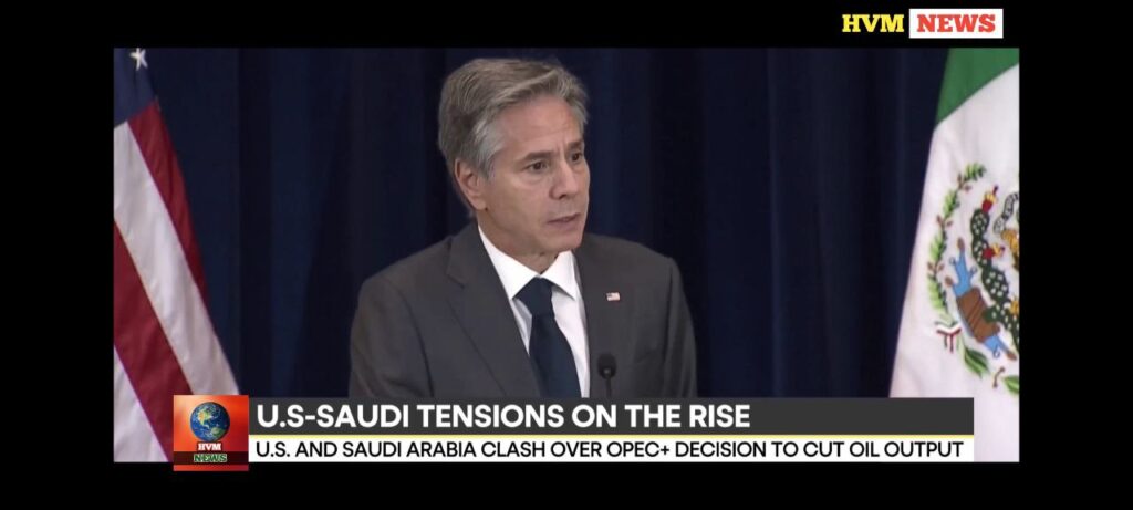 U.S-SAUDI TENSIONS ON THE RISE