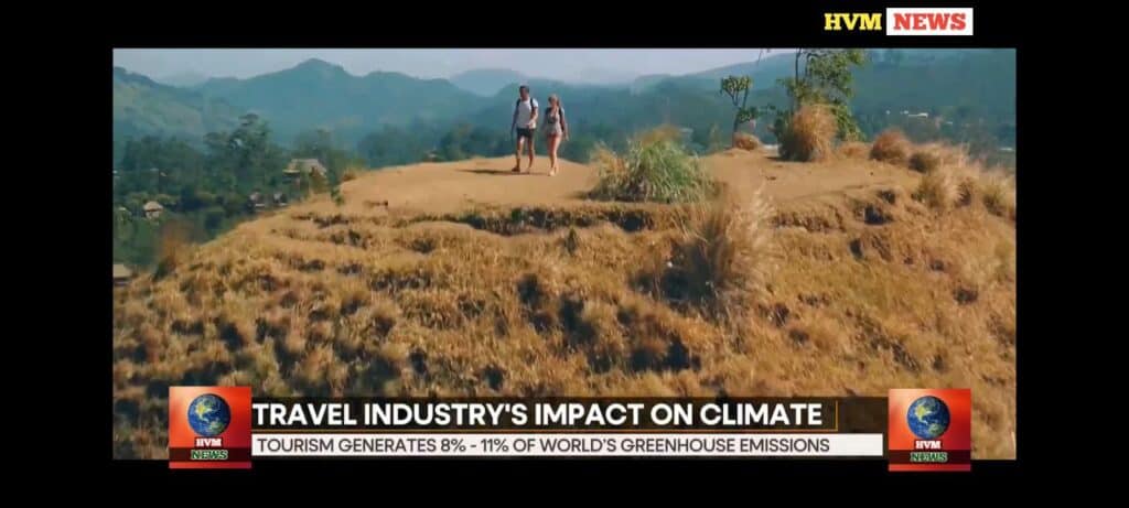 TRAVEL INDUSTRY'S IMPACT ON CLIMATE