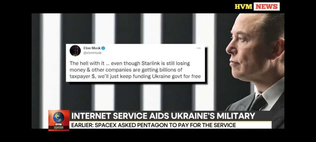 INTERNET SERVICE AIDS UKRAINE'S MILITARY