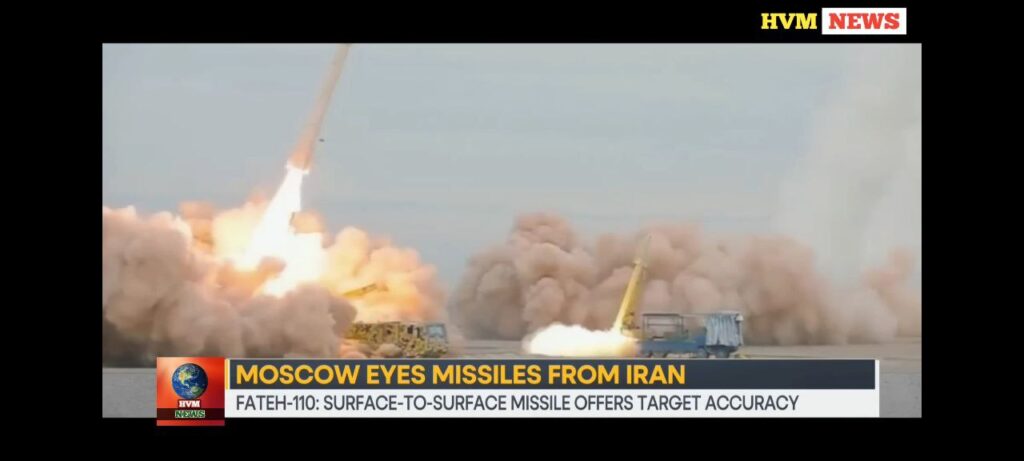 MOSCOW EYES MISSILES FROM IRAN