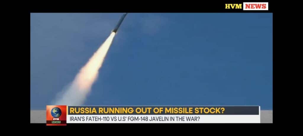 RUSSIA RUNNING OUT OF MISSILE STOCK?