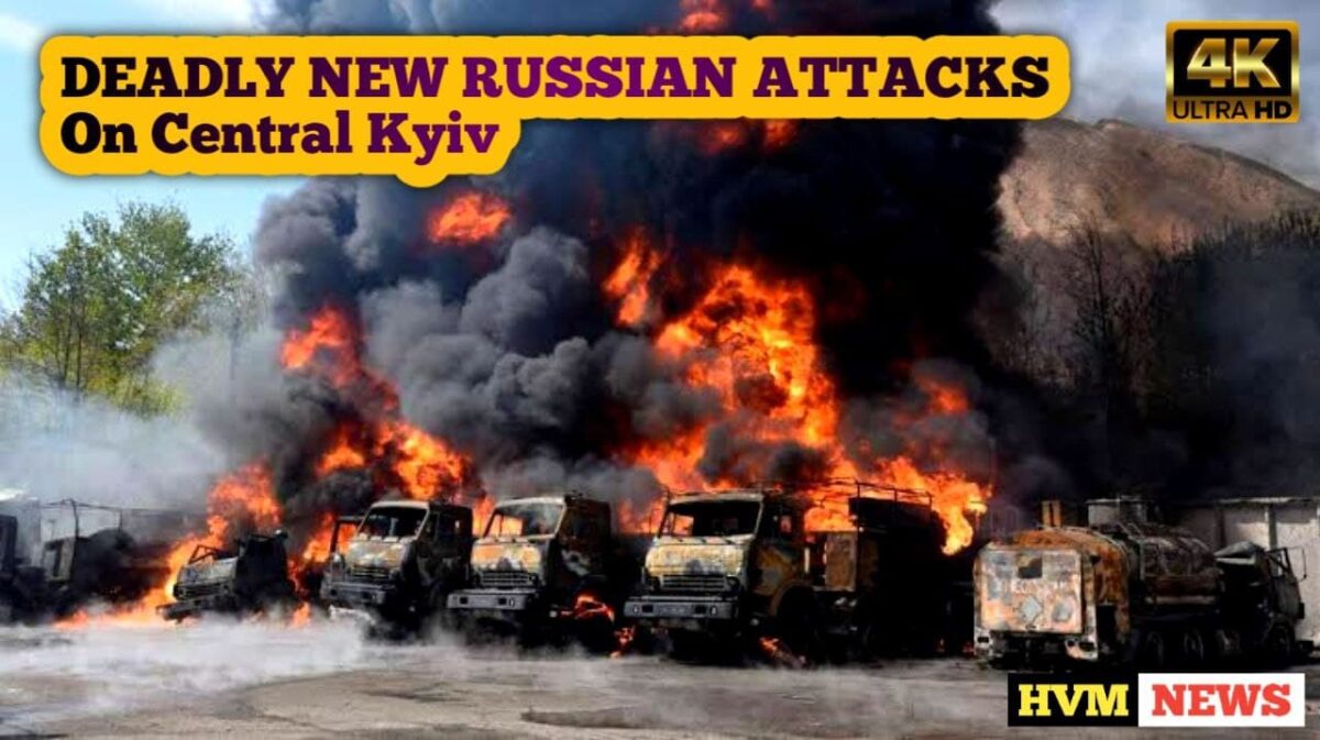 DEADLY NEW RUSSIAN ATTACKS On Central Kyiv