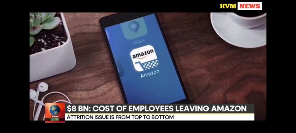 $8 BN: COST OF EMPLOYEES LEAVING AMAZON