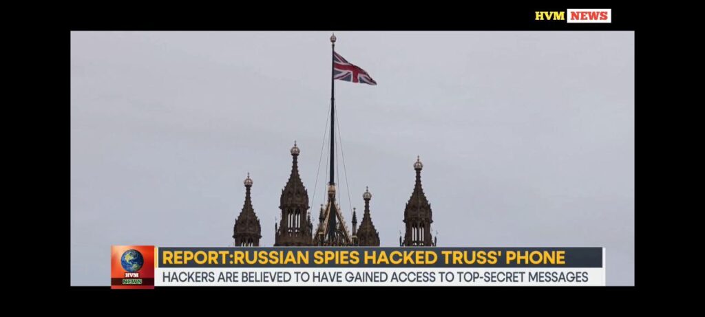 report: russian spies hacked truss' phone