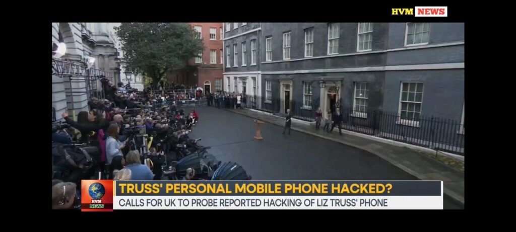 truss' personal mobile phone hacked?