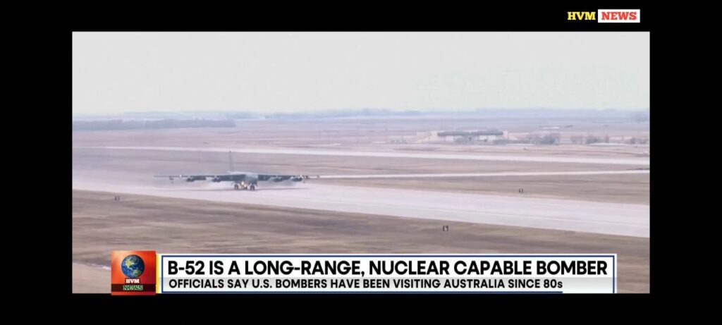 B-52 IS A LONG-RANGE, NUCLEAR CAPABLE BOMBER