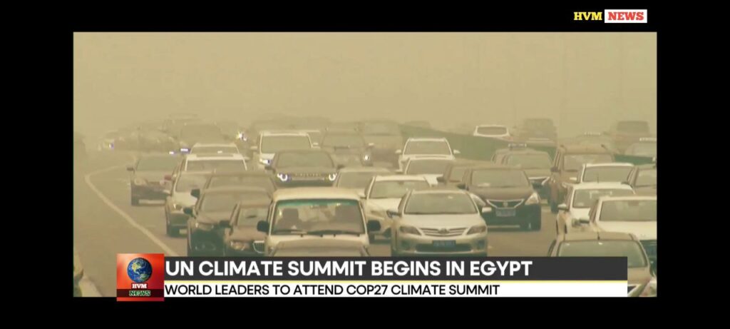 UN CLIMATE SUMMIT BEGINS IN EGYPT