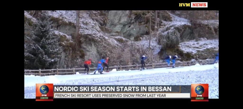 NORDIC SKI SEASON STARTS IN BESSAN