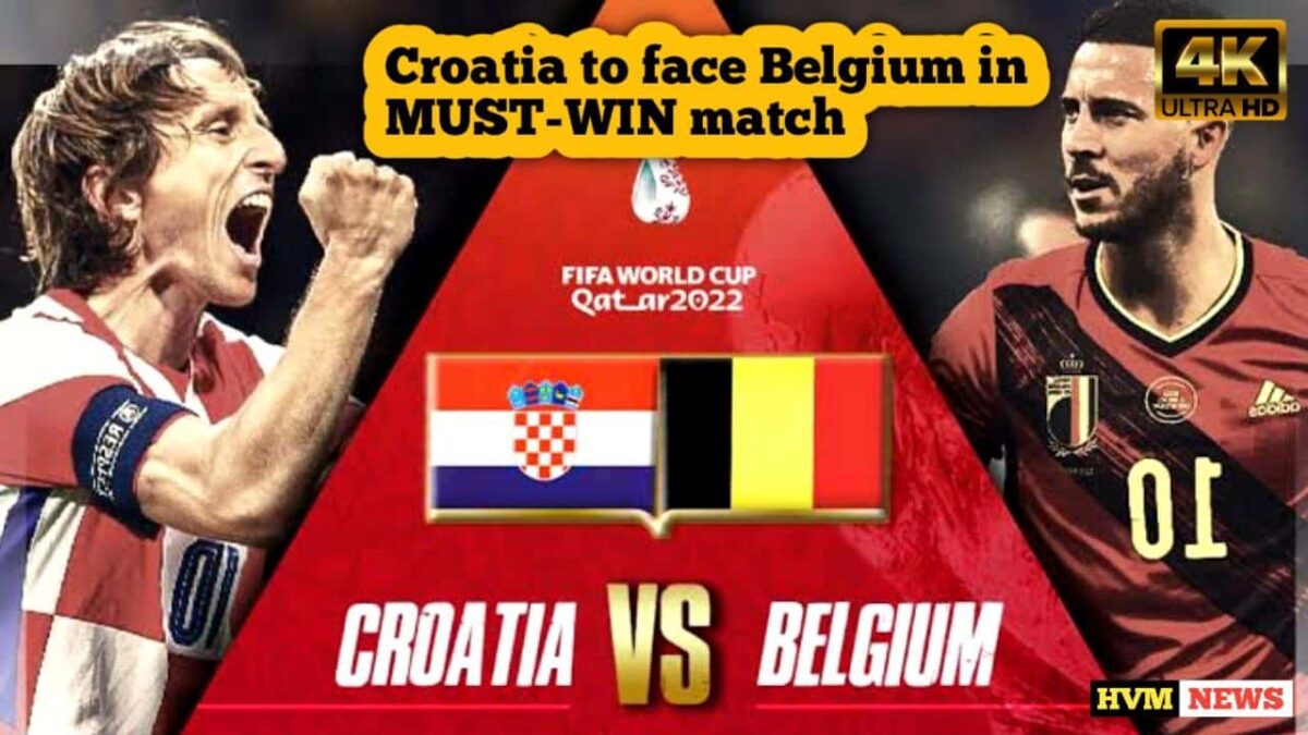 FIFA World Cup 2022 | Croatia to face Belgium in must-win match