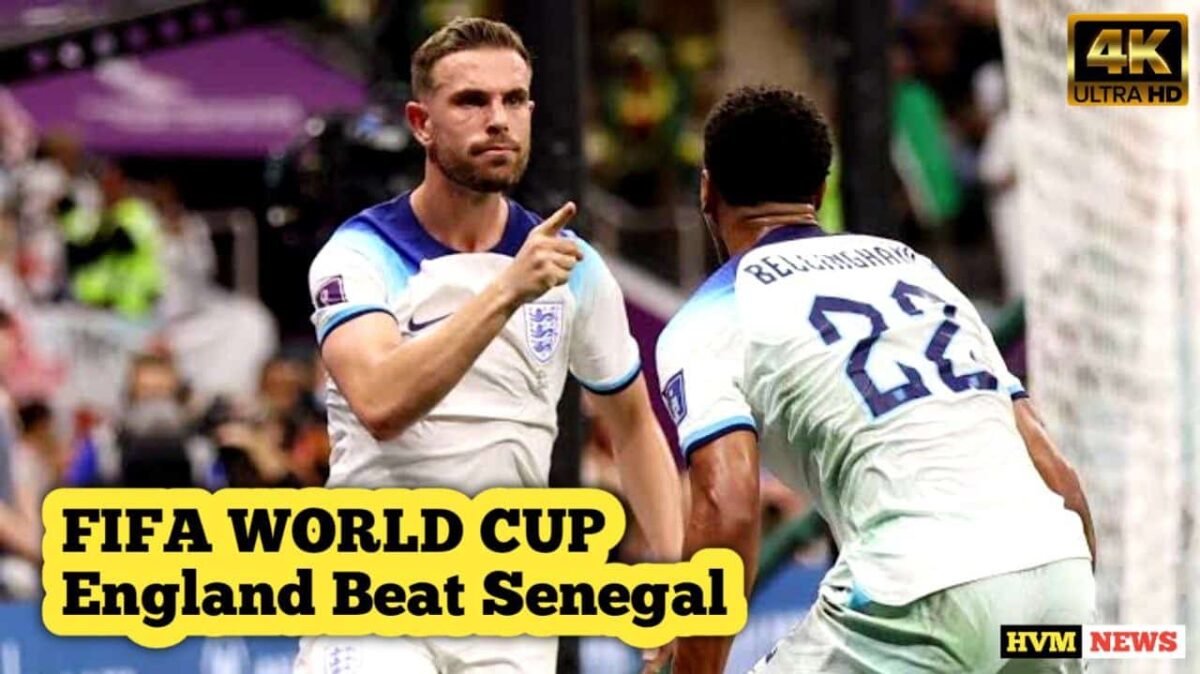 FIFA WORLD CUP 2022 | England Beat Senegal