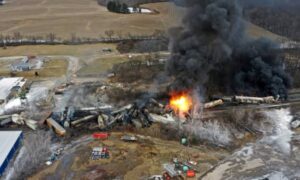 Toxic Train Derailment At Ohio