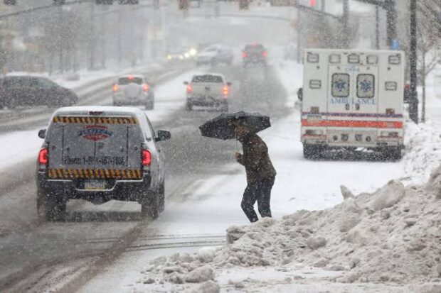 Winter Storm Pounds U.S.