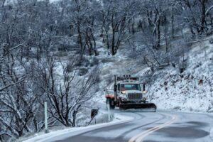 Cold Storm Slams California